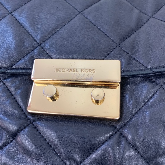 Michael Kors Black Sloan Small Quilted Leather bag - Picture 4 of 8